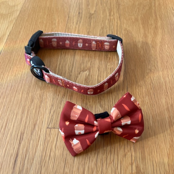Dog collar + matching bow tie! - Picture 9 of 10